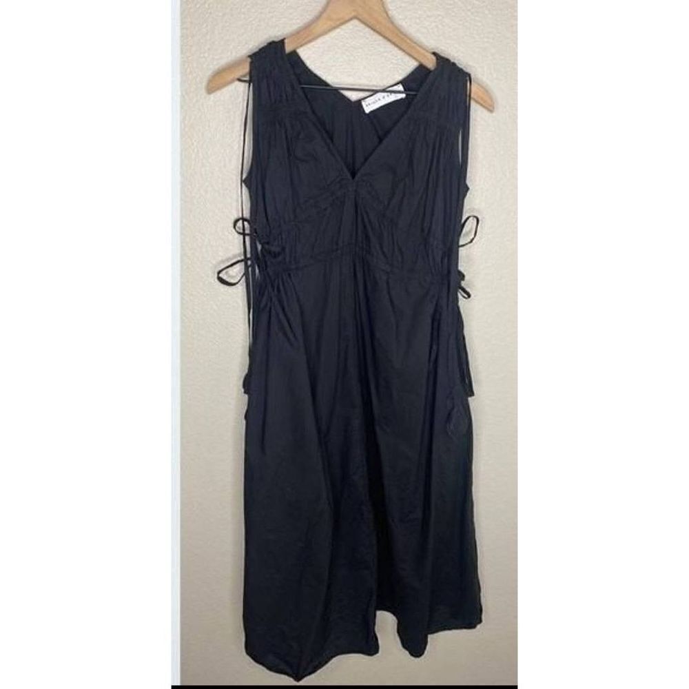 Skills&Genes Black Grecian Sleeveless Dress